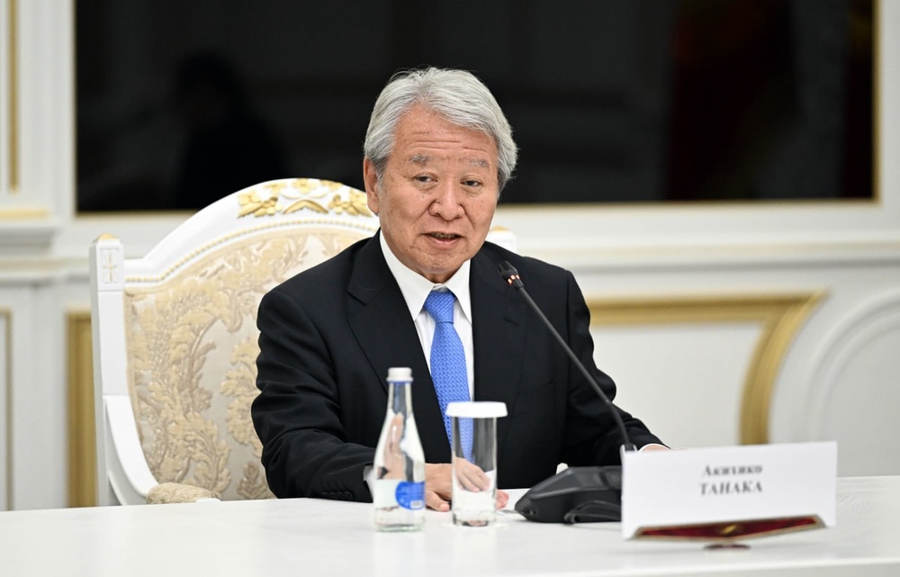 Akihiko Tanaka, head of JICA